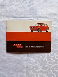 Libretto Uso e Manutenzione Fiat 127