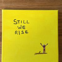 Quadro Lewis Hamilton Dipinto a Mano Ferrari