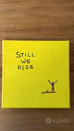 Quadro Lewis Hamilton Dipinto a Mano Ferrari