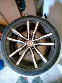 n°4 Cerchi Mak 17" con pneumatici Dunlop