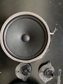 Woofer da 165mm e tweeter originali Audi