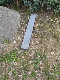 Soglia in marmo grigiio