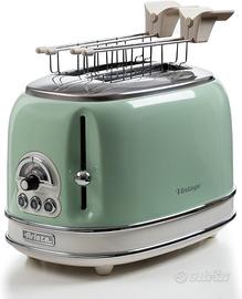 Tostapane Vintage 2 Fette 155, Tostiera con 6 Live