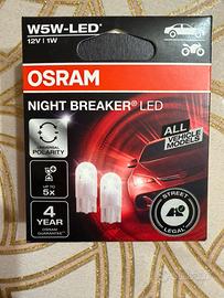 Lampade W5W Led Osram Night Breaker Omologate