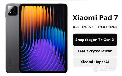 Tablet Xiaomi pad 7 nuovo sigillato 8/256 gb  