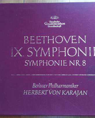 Beethoven ottava e nona sinfonia cofanetto