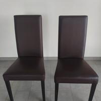 2 sedie da pranzo 