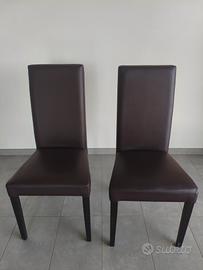 2 sedie da pranzo 