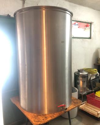 Botte in acciaio inox - 1000 lt