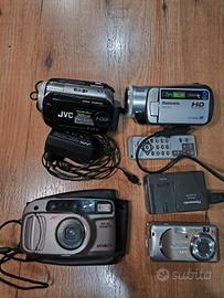 lotto jvc Panasonic Canon Minolta videocamere macc