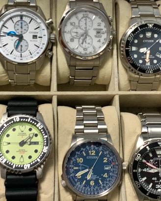 Orologi automatici, eco drive, quarzo, radio…