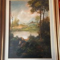 Quadro Paesaggio Dipinto Lener