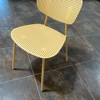 Sedie colore giallo