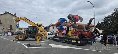 Carro di carnevale tema Looney Tunes