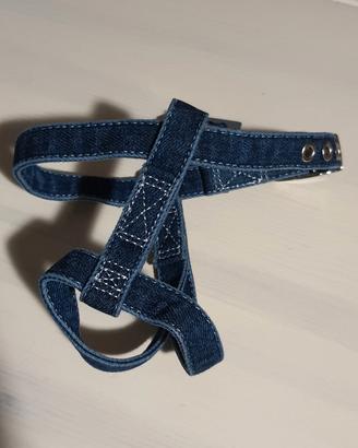 pettorina cane jeans Ferribiella 