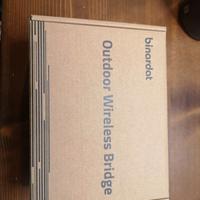 Wireless bridge per rete internet