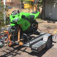 Trasporto Moto con carrello