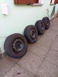 Cerchi e gomme Fiat Punto/Opel Corsa 