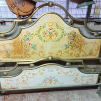 letto in ottone 