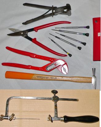 lotto di 10 attrezzi orafo