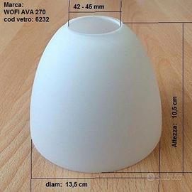 bicchiere per lampadario di marca WOFI 270 AVA