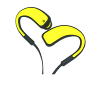 Auricolari sport Bluetooth v4.1 giallo yellow