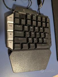 Tastiera Gaming Meccanica ad Una Mano