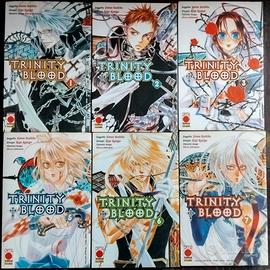 Manga Trinity Blood vol. 1-3; 5-17