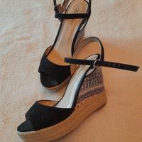 sandali neri - Flyfor - n.39 (788e)