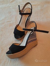 sandali neri - Flyfor - n.39 (788e)