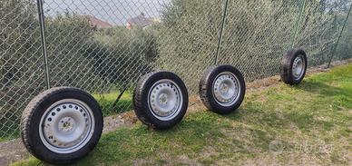205/55 R16 invernali con cerchi in ferro