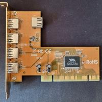 Scheda di espansione usb interna Trust HUB USB 2.0