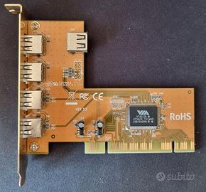 Scheda di espansione usb interna Trust HUB USB 2.0