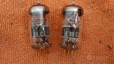 VALVOLE E88CC 6922 NOS TELEFUNKEN GOLD PINS NOS