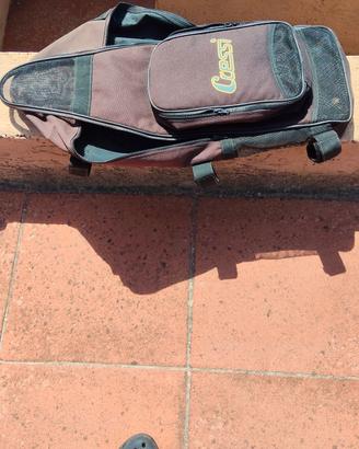 SACCA PORTA PINNE DUE TASCHE 