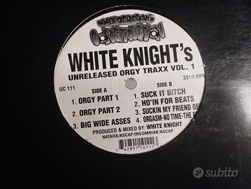 White Knight's -Unreleased Orgy Traxx Vol.1- vinyl