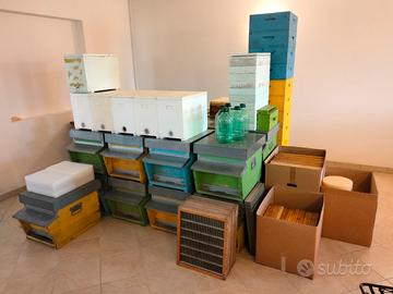 Arnie, smielatore, materiale apistico vario