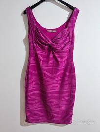 Abito elegante tubino scollo incrociato Tg M