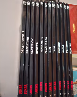 raccolta completa (12 numeri ) di lukas 