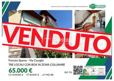 TRE LOCALI CON BOX IN ZONA COLLINARE