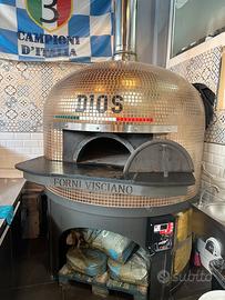 Forno Visciano con bruciatore per pizzeria