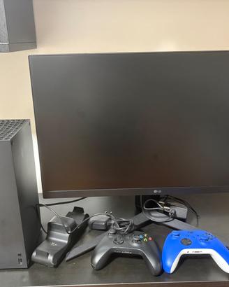 X-box serie X 1tb + Monitor LG