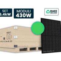 Pannello Solare 430W N-Type TOPCon Full Black