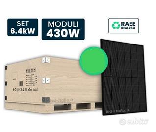 Pannello Solare 430W N-Type TOPCon Full Black