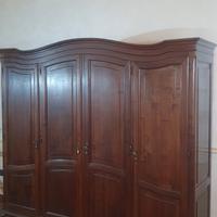 Armadio in noce nazionale massello 