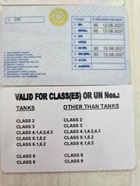 Autista Patente C/CE + ADR Totale, Con Eseprienza