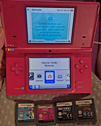 nintendo DS + 4 giochi