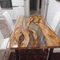 tavoli/scrivanie/complementi d'arredo legno/resina