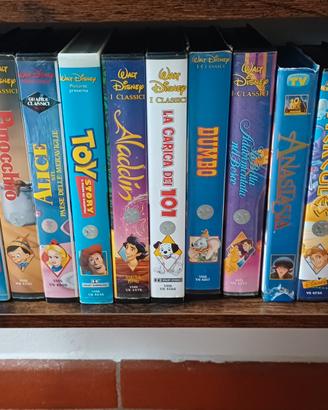 videocassete cartoni