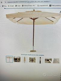 Ombrellone da giardino